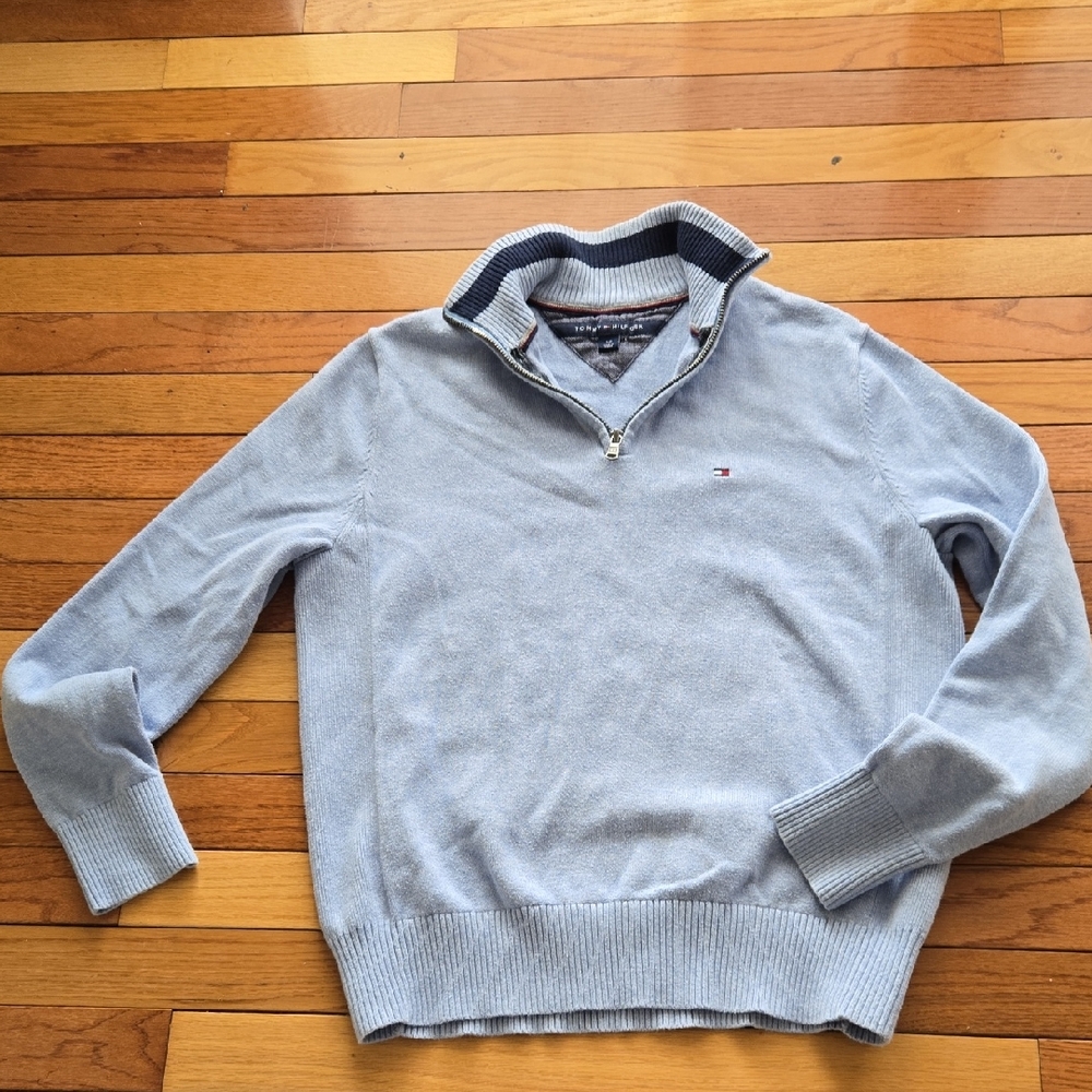 Men's Tommy Hilfinger Quarter Zip Sweater S